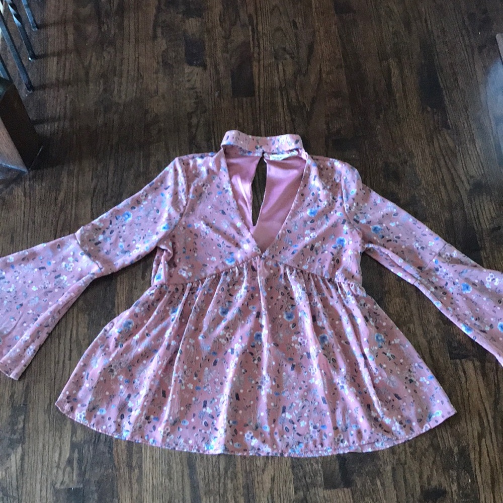 Long sleeve blouse